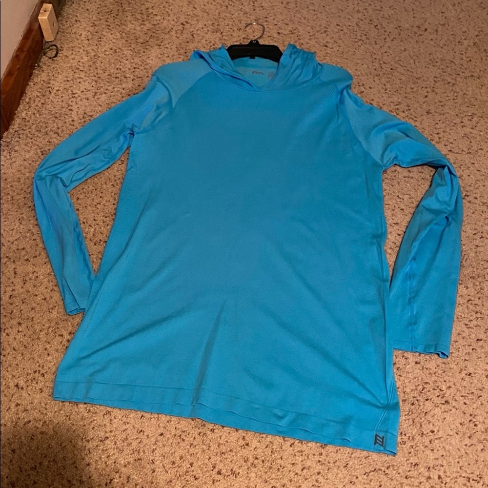Zyia Men’s sky blue performance hoodie